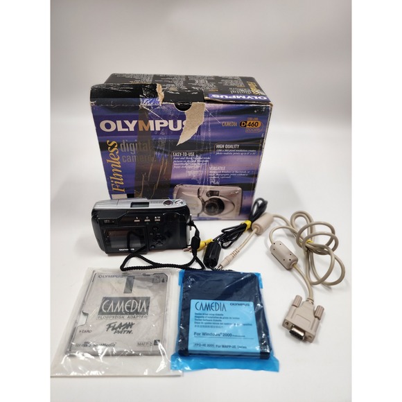 Olympus Other - Olympus Camedia D-460 Zoom Digital Camera 1.3MP 3x Optical Zoom Silver Boxed